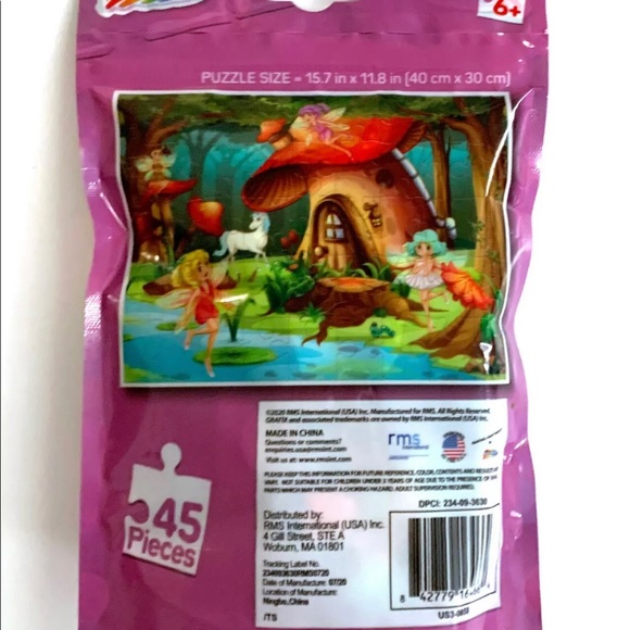 FAIRY HOME MYSTICAL FOREST Puzzle 45 Pcs 6+ New - Picture 2 of 3